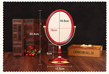 Specchio di Trucco da Sposa Rosso Specchio European High-End Donna Dote Pettine Coppia rifornimenti Cerimonia Nuziale della Sposa