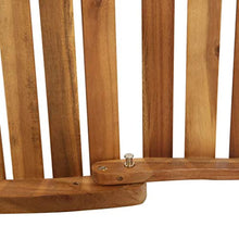 vidaXL Legno Massello Acacia Lettino Prendisole con Cuscino Rustico Pieghevole Robusto Elegante Ergonomico Sedia a Sdraio Relax Giardino Grigio Scuro