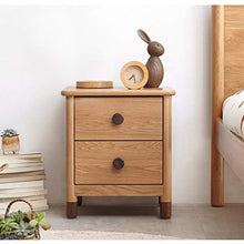 Comodino in legno massello Mortisio-Tenon Connection Comodino con cassetto Divano Tavolino Semplice Camera da letto Camera da letto Piccola decorazione dell'armadio Decorazione per il soggiorno, camer