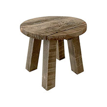 INDA-Exclusiv - Panca per fiori, in legno, Ø 25 cm, altezza 20 cm