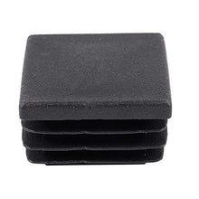 Dasorende Plastic Inserti per Tubi Quadrati Inserti di Chiusura 30mm X 30mm 30 Pezzi Neri