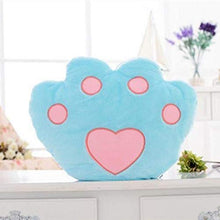 othulp Peluche Morbidissimi Cuscini Bambini Decorativi plushie Cuscino Morbido per Bambini Cuscini Carini Simpatici Cuscini per Ragazze Lussuoso Bear Palm,Blue
