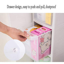 BUDBYU Armadio Laterale Stretto, Armadio Laterale Trapuntato Armadio cassettiera Armadio Bambino Armadio da Cucina cassettiera da Bagno risparmia Spazio