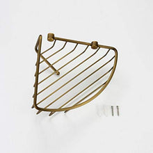 HYYDP Parete Porta Salviette Complesso ad Angolo per Bagno in Ottone Verniciato a processo Gula Si. Cestino per Doccia da Bagno