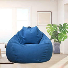 You's Auto - Pouf per divano, senza imbottitura, in tessuto di lino, 3 misure - Arredi Casa