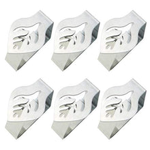 Clip per tovaglia in acciaio inox, supporto per tovaglia a foglia, clip decorative per tovaglia regolabile, per casa, barbecue, picnic, feste, matrimoni, interni
