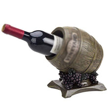 ASDFY Portabottiglie in Resina a Forma di Botte Soggiorno Armadietto da Vino Decorazione da Tavolo Portabottiglie Bar Pratico Arredamento Interno Portabottiglie