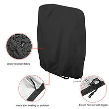 zhibeisai Copertura della Sedia Oxford Impermeabile Pieghevole reclinabile Hood UV-Resistenza Chair Hood per Il Campeggio Esterno