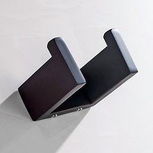 Flybath Gancio Portasciugamani SUS 304 Acciaio Inossidabile Finitura Nero Opaco Ganci Appendiabiti Porta Accappatoio da Bagno Asciugamano Montaggio a Parete