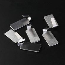 TENDYCOCO Ganci Appendiabiti da Parete Ganci Adesivi in ??Acciaio Inox per Appendere Pesanti 12 Pezzi