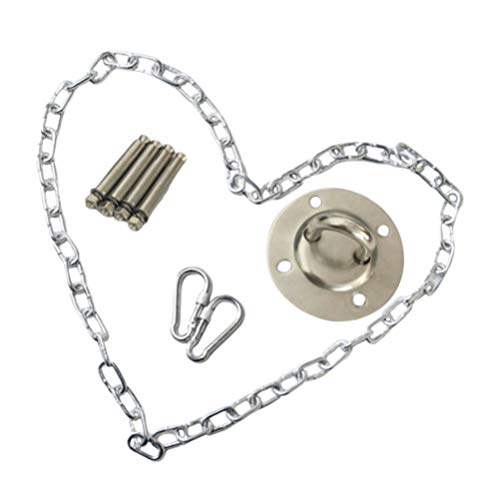 HEMOTON Sedia Appesa Accessori Sedia a Dondolo Forniture Battente di Metallo Parti di Strumenti di Uso Domestico per La Casa Giardino