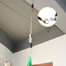 Leiyini regolabile Tree Swing corda appesa corda di nylon resistente fino a 299,4 kilogram, confezione da 2
