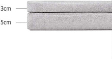 LRuilo - Cuscino per panca da giardino, con lacci di fissaggio, cuscino per seduta a 2/3 posti, lunghezza 100/120 cm, per interni ed esterni (blu, 140 x 40 x 5 cm)