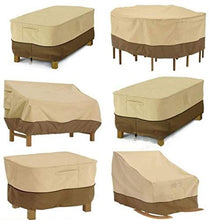 N / A All'aperto copritavoli mobili e sedie Impermeabili coperchi Polvere d'Argento Mobili Diversi Polvere Dimensioni 230x165x80cm