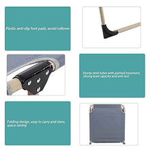 YQZ Salotto da Campeggio Pieghevole per Esterni, reclinabile per Patio Leggero Pieghevole Regolabile con Cuscino Rimovibile, per Giardino sulla Spiaggia all'aperto, 76 x 24,8 x 11,8 Pollici