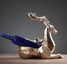 PWZ Pratica Semplicità Domestica Retro Soggiorno Europeo Pratica Semplicità Domestica Alce Casa Armadio da Vino Espositore Cliente Interno Cucina Desktop Espositore Decorazioni Art Craft