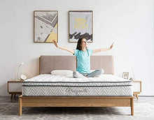 Vesgantti Materasso Una Piazza e Mezza, Materasso 120X190, H26cm Materasso a Molle Indipendenti Insacchettate & Schiuma Traspirante, Design Ergonomico 7 Zone Differenziate, Medio Rigido Bianco