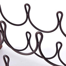 MFLASMF Countertop Wine Rack, Tabletop Metal Wine Holder, Home Decor & Kitchen Storage Rack, Bar, Wine Cellar, Cabinet, Pantry,White