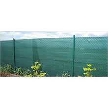 Zill® Rete di Protezione per Recinzione Verde Scuro-Verde, 1,0 Pollici, 1,2 Scale, 1,5 Scale, 1,8 Pollici, 2,0 m x 25 mm, 50 m (A x L), Protezione dal Sole e dal Vento.