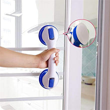 Maniglioni da Bagno Doccia Rails Sicuro corrimano Potente Ventosa Libera della Maniglia di punzonatura Bagno Porta in Vetro Maniglia da Bagno corrimano Blu Accessori da Bagno