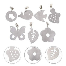 UPKOCH In Acciaio Inox Pesi Tovaglia Fiore A Forma di Animale della Copertura di Tabella Pesi Pesi Pietra Tovaglia Clip Morsetti per La Cucina Giardino Partito Picnic Copertura di