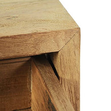 vidaXL Comodino 40x30x50 cm in Legno Massello di Teak Cassettiera Mobiletto