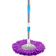 SSAYY Spray Mop Home Mop in Microfibra Ricambio Testina Magic Mop Rotazione A 360 Gradi Facile Rotazione Rotante Mop Strumenti per La Pulizia del Pavimento della Casa