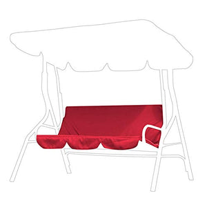 Coprisedile per altalena,fodera per cuscino per amaca altalena da esterno impermeabile a 3 posti, fodera di protezione di ricambio per amaca per altalena a tre posti (4 colori, 150x150x10cm)(4#)