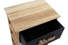 Item CASSETTIERA Paulownia 40X29X73 Nero