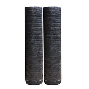 MEYLEE Rete per Impalcature per Detriti Ombreggianti Rete per Paravento con Occhielli Recinzione per La Privacy Nera per Coperture per Piante,4X50M