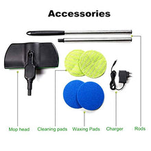 SSAYY Spray Mop Mop Elettrici Ricaricabili Senza Fili Ricaricabili per La Pulizia della Casa Lavapavimenti Accessori per La Pulizia della Casa Strumenti 135 Cm
