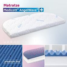 babybay Mattress Medicott Angelwave Suitable for Model Maxi, BoXSpring And Comfort Plus, Bianco, passend für Modell und