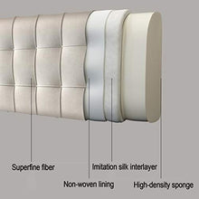 WENZHE Cuscino Testiera Letto Cuscini Lettura Capezzale, Fibra Superfine Testiera Custodia Morbida, Usato per Hotel Camera Letto Divano, Personalizzabile (Color : Azzurro, Size : 90x60x10cm)