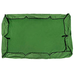 Tetto del Dondolo da Giardino 195x125cm impermeabile ed a prova di pioggia tenda all'ombra dell'oscillazione copertura di sede a 2-3 posti baldacchino sostituzione esterna Protezione UV per Dondolo /
