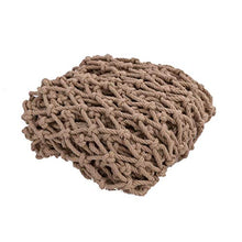MFLASMF Rete di Sicurezza Protezione per Balcone Rete di Sicurezza per Bambini, Corda di Canapa retrò, Scala per Balcone corrimano Rete da Arrampicata Rete per Appendere Vestiti Rete Foto