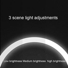 Specchio per Trucco a LED con Lampada, Specchio per Trucco con Luce, dimmer Continuo, Ricarica USB, sensore Viso Intelligente, Rotazione di 360 °