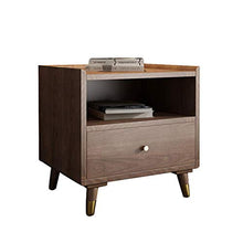 N/Z Attrezzatura Quotidiana Comodino Comodino Camera da Letto Comodino Tavolino Tavolino da caffè con cassetto e ripiano Aperto Comodino in Legno per mobili da Comodino Camera da Letto