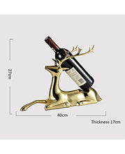 JL Wine Holder Rack, cremagliera controsoffitto Vino, Wine Rack Tavolo Home Décor Pranzo Rack Accent Vino magazzinaggio for Il Vino di stoccaggio - No Assembly Required Elegante Holder Vino