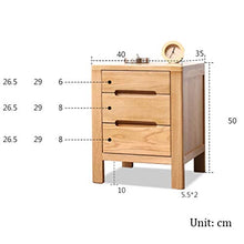 Comodini Camera Locker, Camera da Letto, Soggiorno Locker, Living Room Divano Fianco del Mobile (Color : Walnut Color)