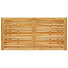 FAMIROSA Tavolo da Giardino 140x70x73,5 cm in Massello di Acacia