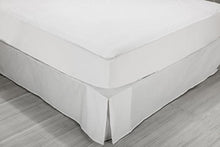 Sunlay - Proteggi-materasso di spugna, 100% cotone, impermeabile, 160 x 190/200 cm, Letto da 160. Tutte le misure