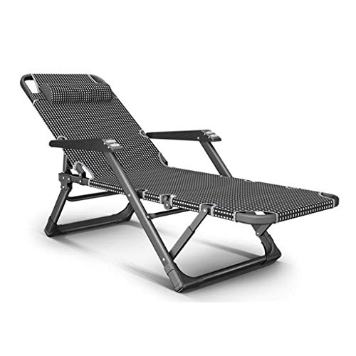 Lettini prendisole,Sedia da giardino per impieghi gravosi Lettino prendisole Zero Gravity Pieghevole,Sedie reclinabili reclinabili Chaise lounge Sedie a sdraio Metallo impermeabile e leggero per mobil