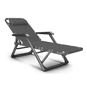Lettini prendisole,Sedia da giardino per impieghi gravosi Lettino prendisole Zero Gravity Pieghevole,Sedie reclinabili reclinabili Chaise lounge Sedie a sdraio Metallo impermeabile e leggero per mobil