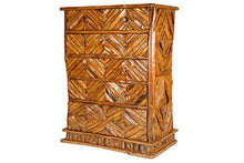 Windalf - Cassettiera in legno di teak, 140 cm