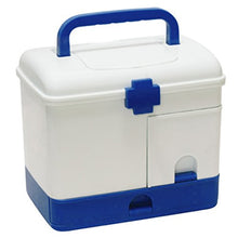 Ovitop Scatola Medica Scatola Multifunzione per la Medicina Domestica Scatola di Immagazzinaggio Medico Soccorso Kit di Pronto Soccorso-Blu