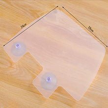 BESTonZON 1PC Resina Sucker Bacino Lavello Acqua Splash Guard Anti-Splash Splashproof Deflettore per Cucina di casa Bagno