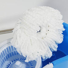 SSAYY Spray Mop Set di Mocio Rotante Manopola di Estensione dello Strumento di Rimozione della Polvere Blu per Uso Domestico