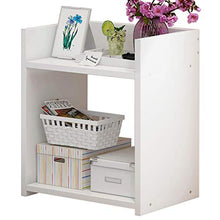 WSNBB Comodino, Senza Cassetti, Ampio Reticolo, più Spazio di Archiviazione, Facile da Installare, Lunghezza 26 Cm * Larghezza 20 Cm * Altezza 40 Cm