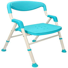 Sgabello da bagno Doccia / vasca da bagno Sgabelli lega di alluminio doccia Sedile Sgabello for / disabili Anti-Slip Anziani Mats doccia sedia regolabile in altezza 3 con schienale e sedile Handle Bat