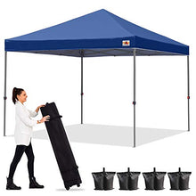 Abccanopy Tenda parasole, gazebo, da esterno, facile elevamento,10x10 serie blocco centrale